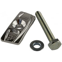 Ursus Adapterplaat Jumbo M10 X 75 Mm Aluminium Zilver