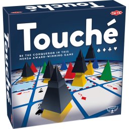Tactic Touché – Bordspel – Tactisch kaartspel – Strategisch Pionnen en Kaarten Spel – Plaats Pionnen, Blokkeer Tegenstanders en Scoor Patronen – Familiespel – Winnaar Mensa Select-prijs – Bekroond Spel – 2 tot 4 Spelers – Vanaf 8 Jaar
