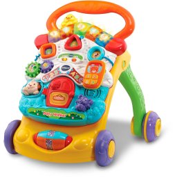 VTech 2 in 1 Baby Walker - Loopwagen Baby - Educatief Baby Speelgoed - Licht & Geluidseffecten - Nederlands Gesproken Speelgoed - Cadeau - 9 tot 36 Maanden