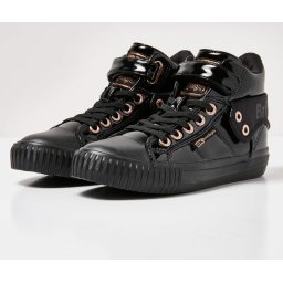 British Knights - maat 33 - ROCO Meisjes sneakers hoog - Zwart
