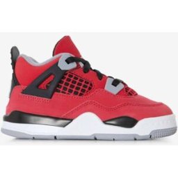 Schoenen Jordan Jordan 4 Retro Toro Bravo- Baby Rood/zwart Unisex 25