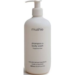 Mushie Organic Baby Douchegel en Shampoo 2in1 voor Kinderen 400 ml