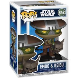 Funko Pop! - Star Wars - Mandalorian & Grogu - Embo & Keibu #842