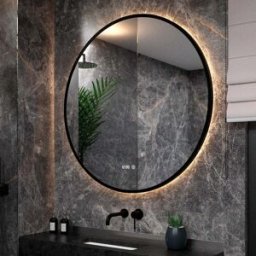 Mirlux Badkamerspiegel - 120cm - Zwart Frame