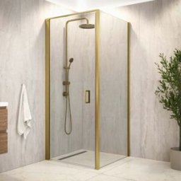 Mirlux Douchecabine Vela - 90 x 200 - Goud