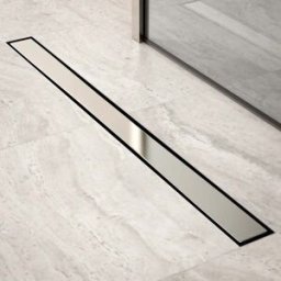 Mirlux Douchegoot - 90cm - Tegelrooster - RVS - Met Flens