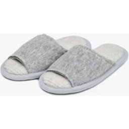 WOLLIES Amsterdam - 100% Merinowol Pantoffels - Grijs - Maat 40-41