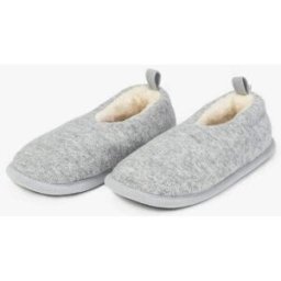 WOLLIES Amsterdam - 100% Merinowol Pantoffels - Grijs - Maat 38-39