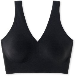 SCHIESSER - maat 44 - Bustier - Schiesser Invisible Soft Bustier - uitneembare pads - Dames - Beha