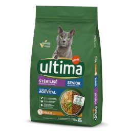 10kg Ultima Cat Sterilized Senior Kattenvoer