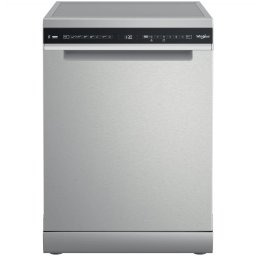Whirlpool W7F HS51 X MaxiSpace Vrijstaande vaatwasser Grijs