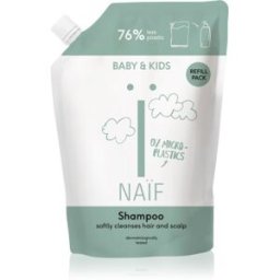 Naif Baby & Kids Shampoo Voedende Shampoo voor Kinderen vanaf Geboorte Vervangende Vulling 500 ml