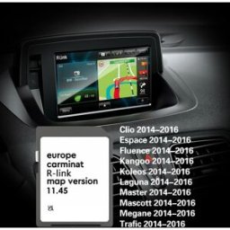 NAVINESA Renault Megane Laguna Kangoo Carminat R-Link 11.45 SD-kaart navigatiesysteem 16GB Europa VK 2025 kaart GPS Wegnavigatie for R-Link 11.45