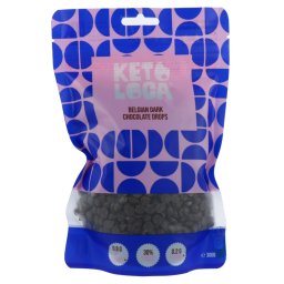 Keto Hero Belgian Dark Chocolate Drops
