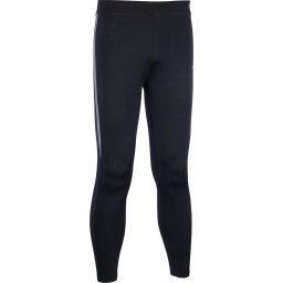 Avento - Maat S - Runningbroek Heren - Reflective Stripe - Zwart/Zilver