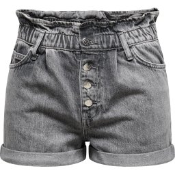 ONLY Maat L - ONLCUBA PAPERBAG DNM SHORTS NOOS - Dames - Bermuda shorts
