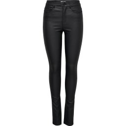 ONLY Maat XL -32 Broek van synthetisch leer ONLANNE Skinny fit Broek van synthetisch leer