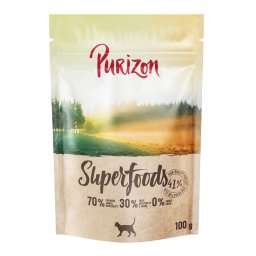 100g Purizon Cat Superfoods Kip droogvoer