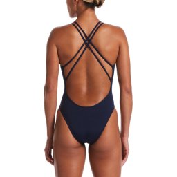 Nike Maat 40 Swim hydrostrong solid dames spiderback onpiece badpak
