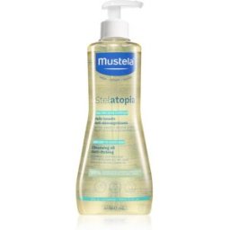 Mustela Bébé Stelatopia Baby Olie voor Bad en Lichaampje voor Atopie 500 ml