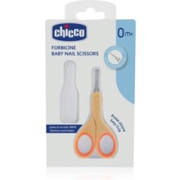 Chicco Baby Nail Scissors kindernagelschaartje met afgeronde punt 0 m+ 1 st