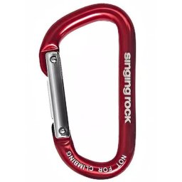 SINGING ROCK Mini D red - Karabiner