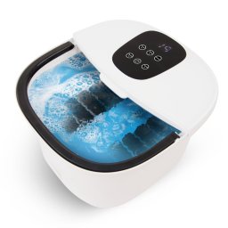 Massage Voetenbad XXL – 10 Massage Rollers – Tot 48°C - Infrarood Voetmassage - 12L - Wit