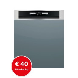 Bauknecht | IBBO 3C26 X | half geïntegreerde vaatwasser | Auto deur opening