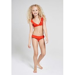 Shiwi - maat 140 - BELLA bikini set BELLA - sunset red