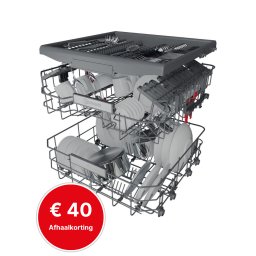 Bauknecht B0I D541A S | inbouw vaatwasser | 60 cm | ActiveDry