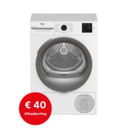 Beko Bm3t38210w1 - Warmtepompdroger - 8 kg DUITS frontpaneel