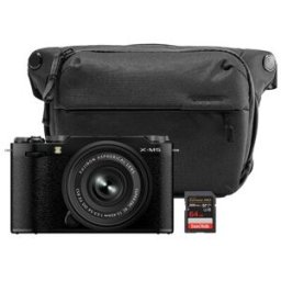 Fujifilm X-M5 + XC 15-45mm f/3.5-5.6 OIS PZ + Peak Design Everyday Sling V2 3L + SanDisk 64 GB zwart