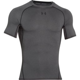 Under Armour HG Armour S/S Fitness Shirt Heren - Maat M