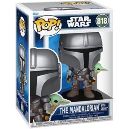 Funko Pop! - Mandalorian & Grogu - Mandalorian with Grogu #818