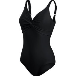 Speedo - Maat 40 - Shaping Brigitte 1 Piece Zwart Sportbadpak