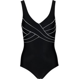 Nickey Nobel - Maat 40 - Crossed Piping Dames Badpak