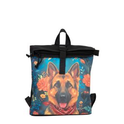 New Rebels Mart Arts Los Angeles Rolltop Rugzak 7L Duitse Herder