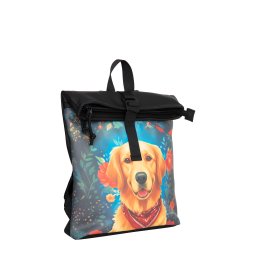 New Rebels Mart Arts Los Angeles Rolltop Rugzak 7L Golden Retriever