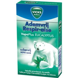 Vicks Ademvrij Eucalyptus Suikervrij