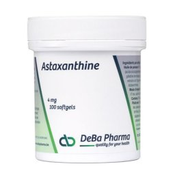 DeBa Pharma Astaxanthine 4 mg Softgels