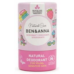 Ben & Anna Natural Deodorant Kids Pink