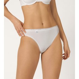 sloggi Maat 44 Basic+ Dames Tai slip - 4-pack - Wit