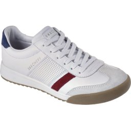 Skechers - Maat 40 - ZINGER -RETRO ROCKERS - White/Red/Navy - Vrouwen