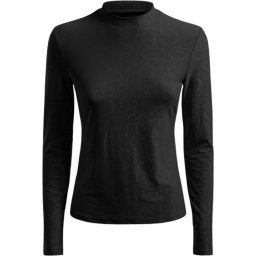 Guess Ls Embossed Logo Top Dames Shirt - Maat L