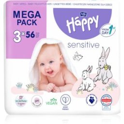 BELLA Baby Happy Sensitive Vochtige Doekjes 3x56 st