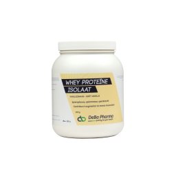 DeBa Pharma Whey Proteïne Isolaat Vanille Poeder