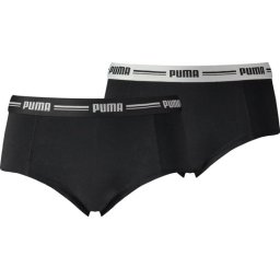 PUMA - Onderbroek Dames Iconic Mini Short - L - 2 Pack
