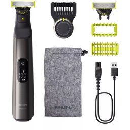 Philips QP6552/15 baardtrimmer Batterij/Accu 20 1 cm Nat en droog Chroom
