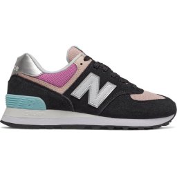 New Balance - maat 40 - WL574 B Dames Sneakers - Black/Pink