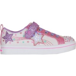 Skechers - maat 27 - Twi Lites 2.0 Star Bright Meisjes Sneakers - Wit